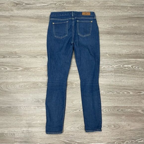 7 for all mankind the high waist skinny jeans Sz 28 - Picture 2 of 5
